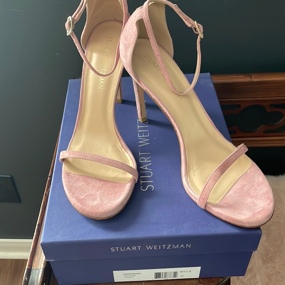 Stuart Weitzman Nudistsong Heels. Barely Worn. Bu… - image 1